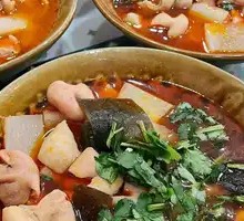 Stewed Pork Intestine and Radish Soup