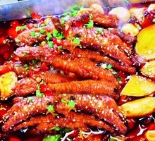Stewed Chicken Feet with Glutinous Rice