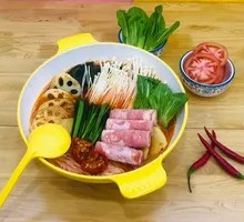 Spicy Beef and Pickled Chili Rice Noodles