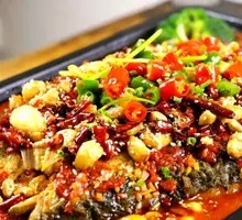 Golden Soup Garlic Roast Fish