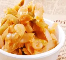 Pickled Mustard Greens Strips