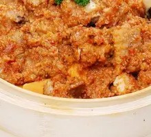 Steamed Pork Ribs with Rice Flour