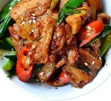 Salted Pork Rice Bowl