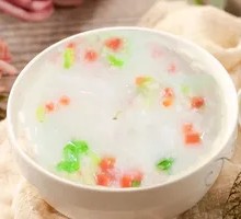 Chinese Yam and Carrot Porridge