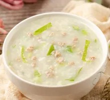 Vegetable Pork Porridge