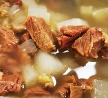 Beef and Radish Soup