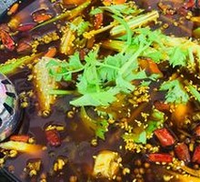 Black Bean Tofu and Mandarin Fish Buffet