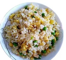 Potato and Pork Fried Rice