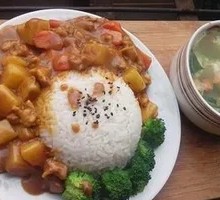 Beef and Potato Rice Bowl