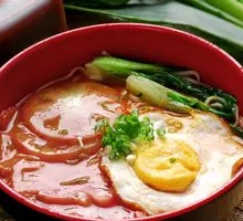 Tomato Fried Egg Noodles