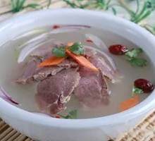 Single-Portion Lamb Soup