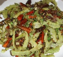 Dry-Fried Bitter Melon