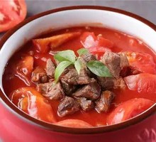 Tomato Stewed Beef Brisket