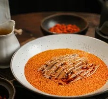 Red Oil Big Knife Pig Kidney Slices
