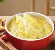 Chicken Soup with Baby Bok Choy