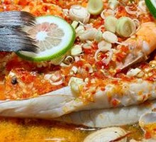 Spicy Sour Sea Bass Burger