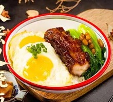 Double Egg Barbecue Rice