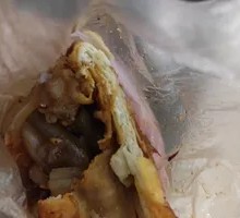 White Flour Pan Cake with Cold Noodles