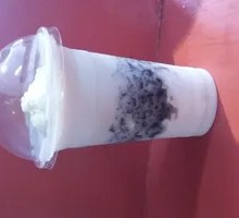 Ice Cream Grass Jelly