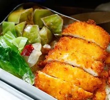 Crispy Chicken Rice Bowl