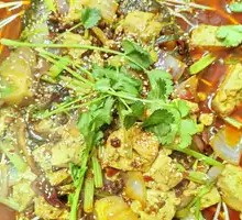 Tofu Flower Grilled Fish