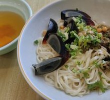 Burned Pepper and Century Egg Noodles