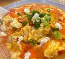 Tomato and Egg Noodle Soup