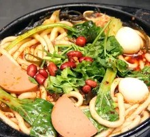 Stewed Noodles with Pork Sauce