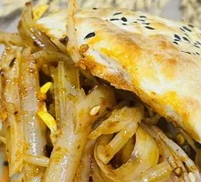 Signature Potao Bread with Cold Noodles