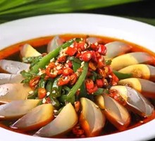 Green Pepper and Century Egg