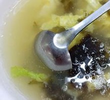 Seaweed and Egg Soup