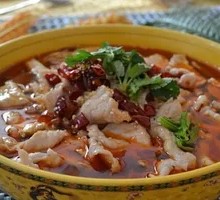 Sichuan Boiled Pork Slices