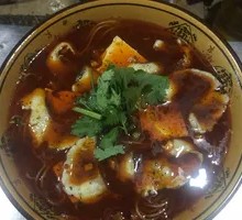 Fish tofu rice noodles