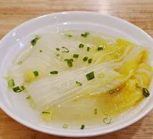 Chicken Soup with Chinese Cabbage