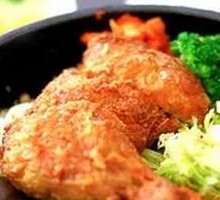 Chicken Leg Stone Pot Rice Bowl