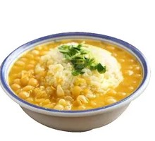 Fried Pork and Bean Rice Soup