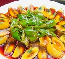 Green Pepper and Century Egg