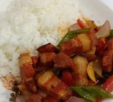Spicy Braised Pork with Rice