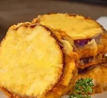 Eggplant Slice with Meat