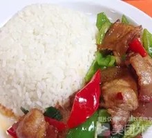 Green Pepper Spicy Pork Rice Bowl