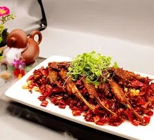 New Zealand Lamb Chop with Chili Chicken