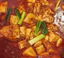 脑花豆腐