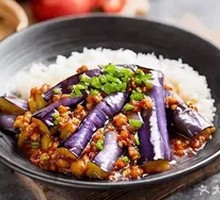 Eggplant with Minced Pork Rice