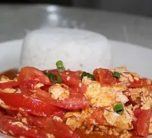 Tomato and Egg Fried Rice