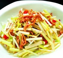 Leek and Pork Rice Bowl