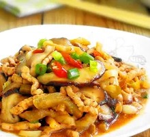 Stir-fried Pork with Mushrooms