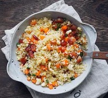 Sichuan-style Preserved Pork Fried Rice