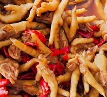 Spicy and Sour Chicken Feet