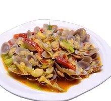 Golden Garlic Clams