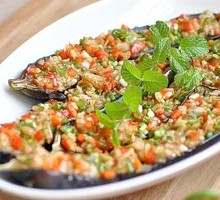 Garlic Fried Eggplant